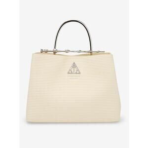 Loungefly Harry Potter Deathly Hallows Elder Wand Raffia Texture Cream Handbag